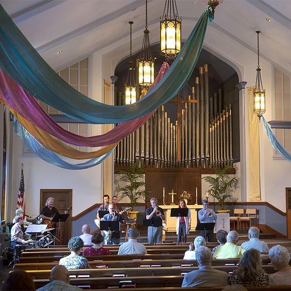 easter sermon in sanctuary
